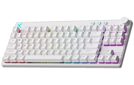 Teclado Magnético Gamer MCHOSE Mix 87, RGB, Hall Effect, Apollo